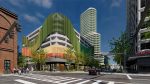 Mixed Use parking building in downtown Tampa in Water Street Tampa